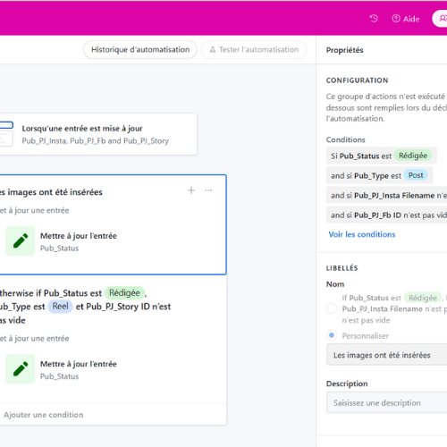 Suivi client automatisé