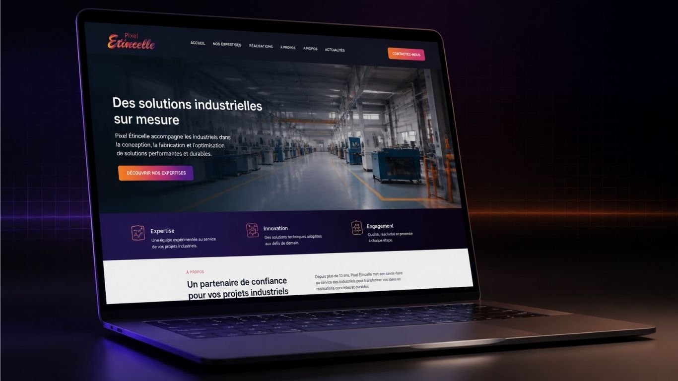 Site web industriel haut de gamme pour entreprises à Saint-Louis, Mulhouse et Delémont